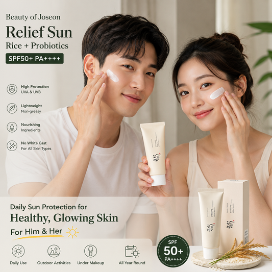 Beauty of Joseon Sunscreen: Relief Sun: Rice+ Probiotics SPF50+ PA++++ 50ml