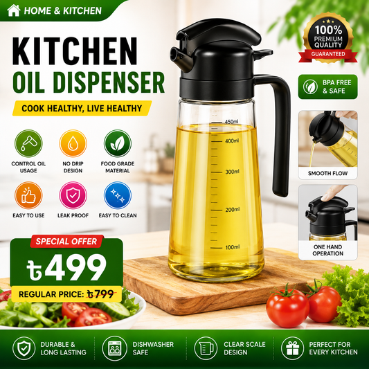 🫒 Premium Kitchen Oil Dispenser