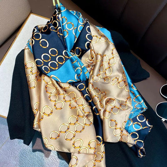premium Luxury Satin Silk Scarf