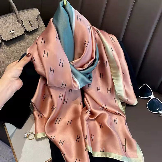 premium Luxury Satin Silk Scarf
