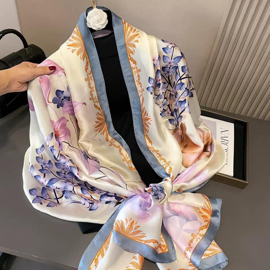premium Luxury Satin Silk Scarf