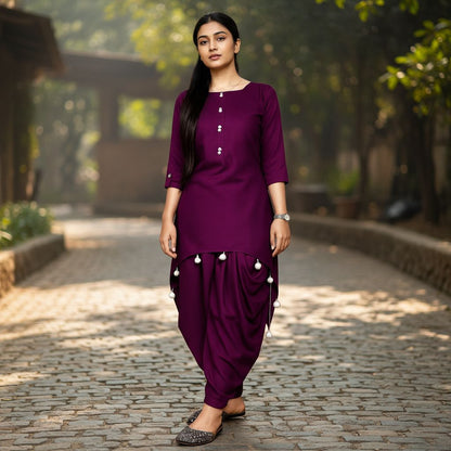 Dhoti kurti /j